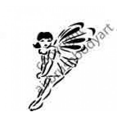 0272 fairy reusable stencil